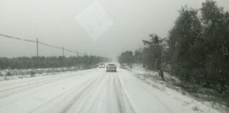 Protezione Civile: precipitazioni nevose sino a sabato mattina